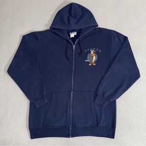 Vintage Disney Winnie The Pooh Tigger Zip Up Hoodie Size M Retro Streetwear Y2K